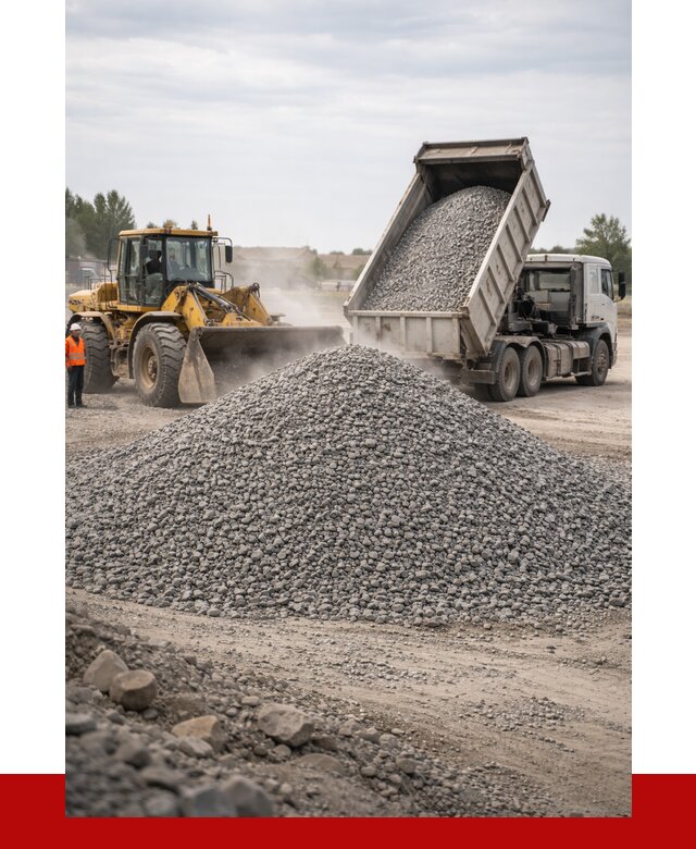 Купить щебень с доставкой в Боровичах от 2606 руб. | ПРОНЕРУДБрв
