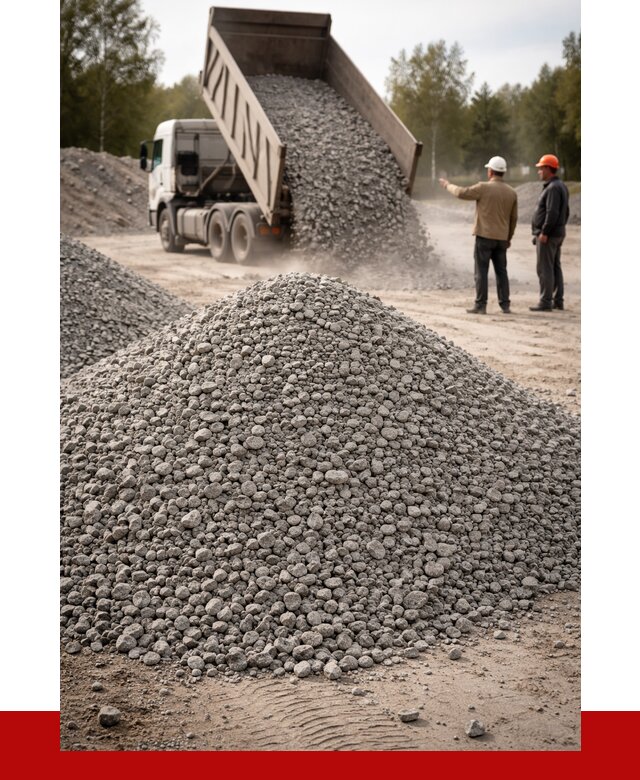 Гранитный щебень фракция 0-5 в Боровичах от 3023 руб ПРОНЕРУДБрв