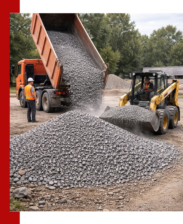Купить гранитный щебень фракции 5–10 в Боровичах с доставкой