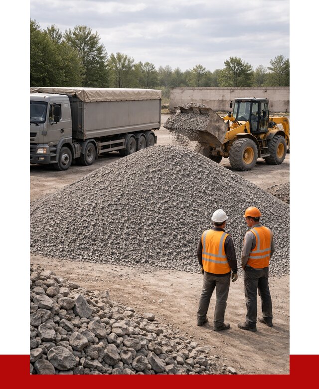 Гранитный щебень фракция 5-20 в Боровичах от 4378 руб | ПРОНЕРУДБрв
