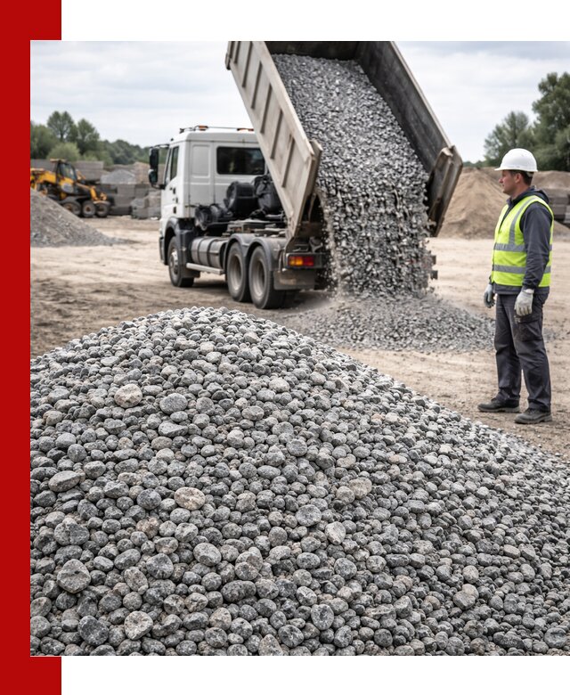 Доставка и продажа гранитного щебня фракции 5-20 в Боровичах