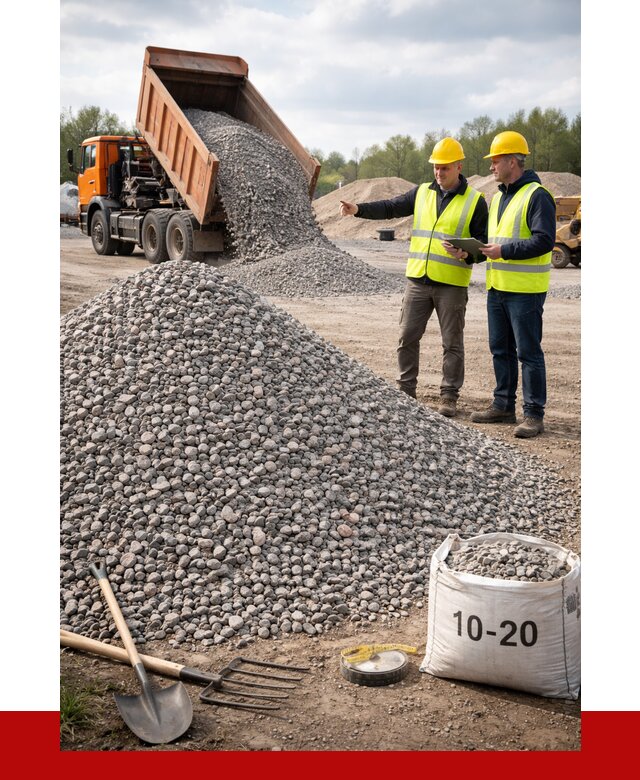 Гранитный щебень фракция 10-20 в Боровичах от 4378 руб.|ПРОНЕРУДБрв