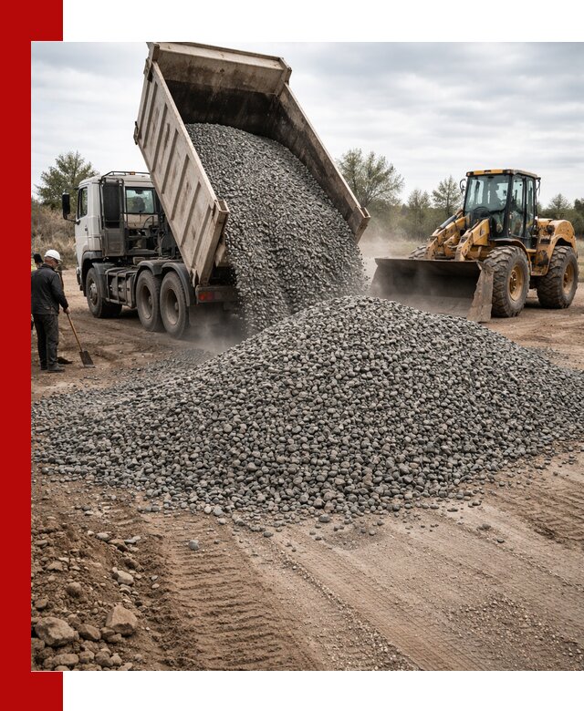 Гранитный щебень фракция 10-20 с доставкой в Боровичах
