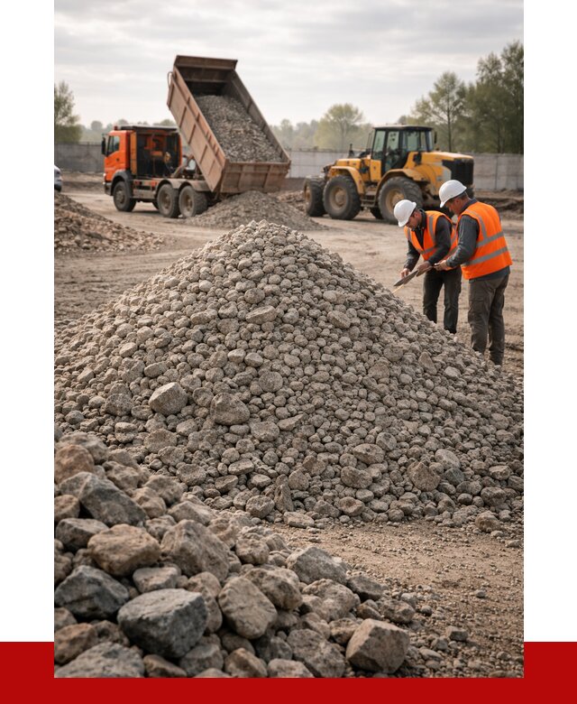 Гранитный щебень фракция 40-70 в Боровичах от 2606 руб ПРОНЕРУДБрв