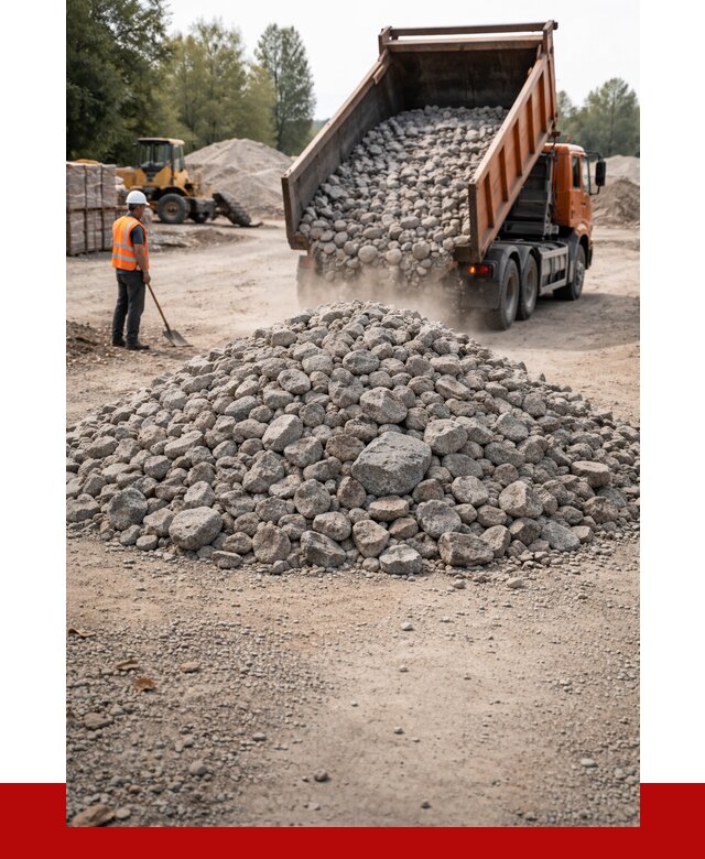 Гранитный щебень фракция 70-150 в Боровичах от 1720 | ПРОНЕРУДБрв