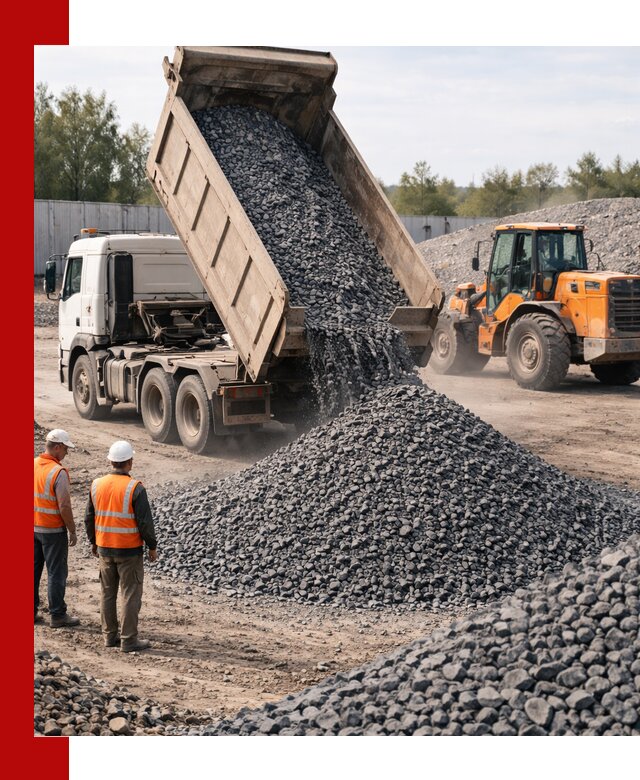 Доставка и продажа щебня габбро-диабаза в Боровичах