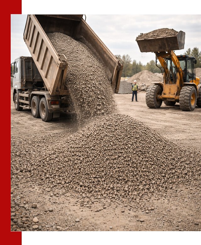 Гравийный щебень фракция 3–10 с доставкой в Боровичах
