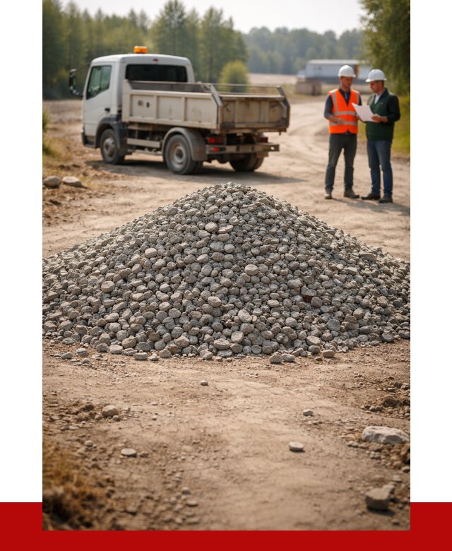 Гравийный щебень фракция 20-40 в Боровичах от 1251 р. | ПРОНЕРУДБрв