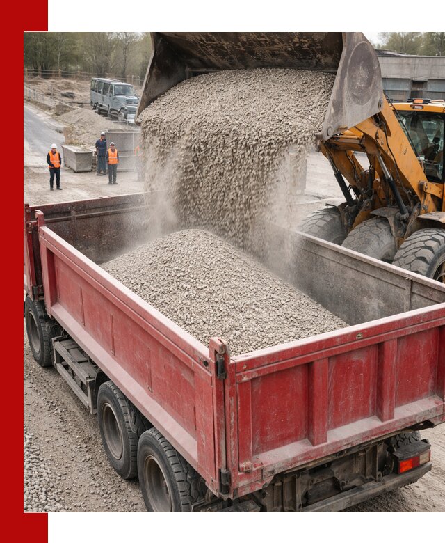 Купить известняковый щебень фракции 0-5 с доставкой в Боровичах