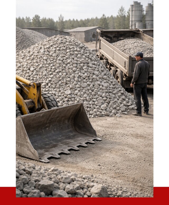 Известняковый щебень фракция 40-70 в Боровичах от 4378 р. | ПРОНЕРУДБрв