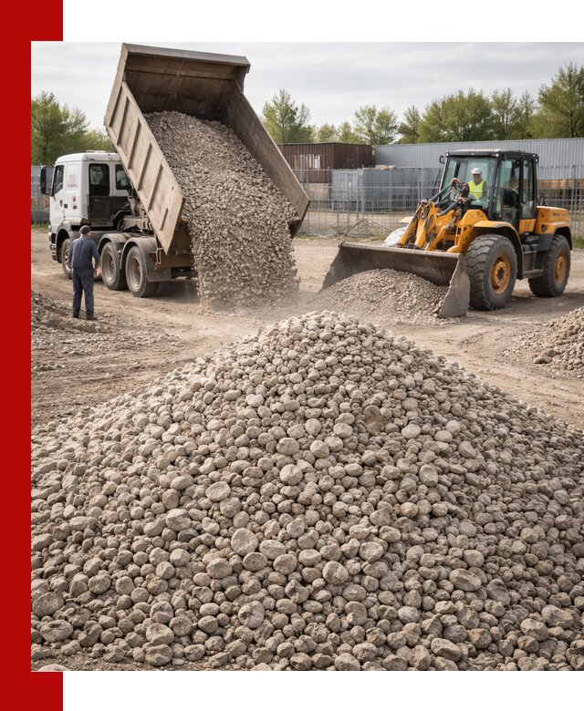 Доломитовый щебень фракции 20–41 с доставкой в Боровичах