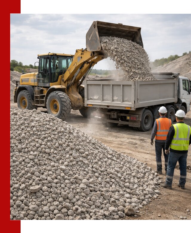 Доломитовый щебень фракция 40–71 доставка и продажа в Боровичах