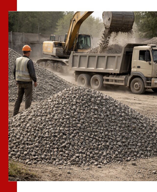 Шлаковый щебень фракция 5-20 с доставкой в Боровичах