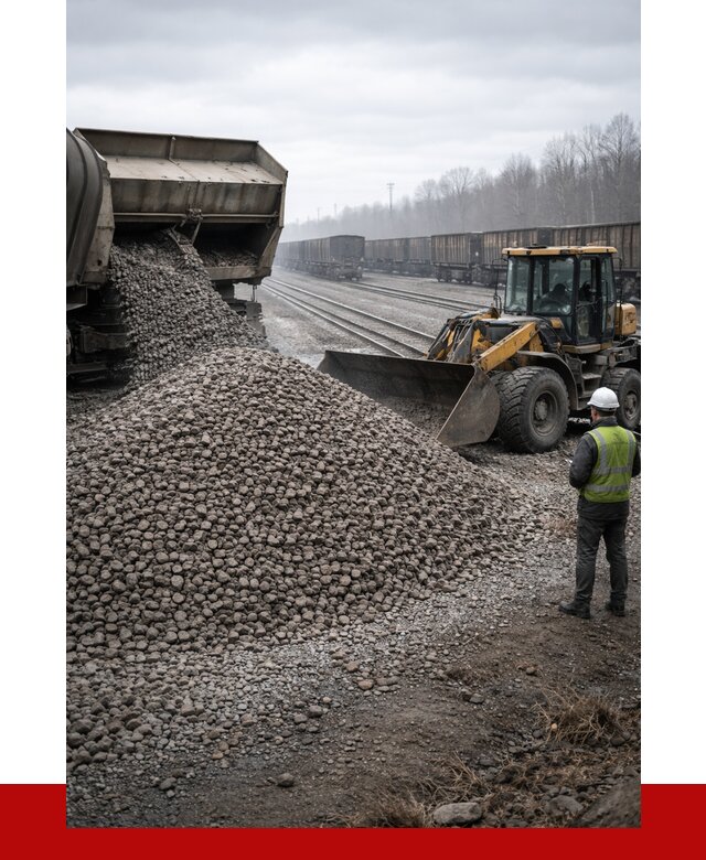 Купить железнодорожный щебень в Боровичах от 2918 р. | ПРОНЕРУДБрв