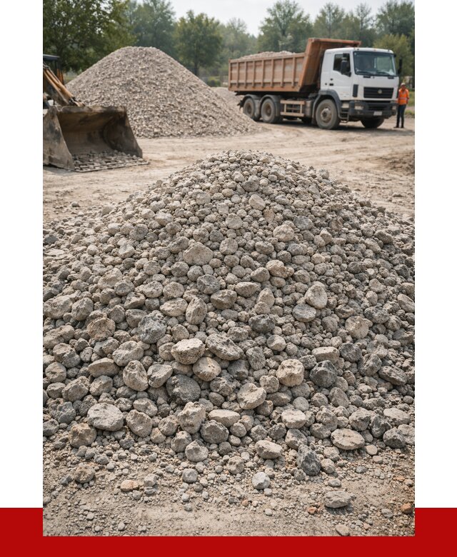 Вторичный щебень фракция 20-40 в Боровичах от 2293 р ПРОНЕРУДБрв