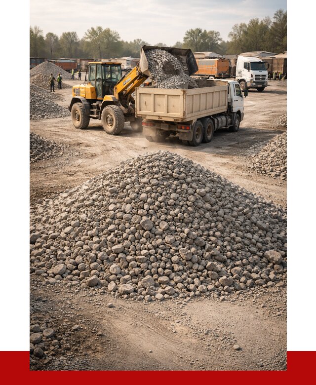 Вторичный щебень фракция 40-70 в Боровичах от 1814 р, ПРОНЕРУДБрв