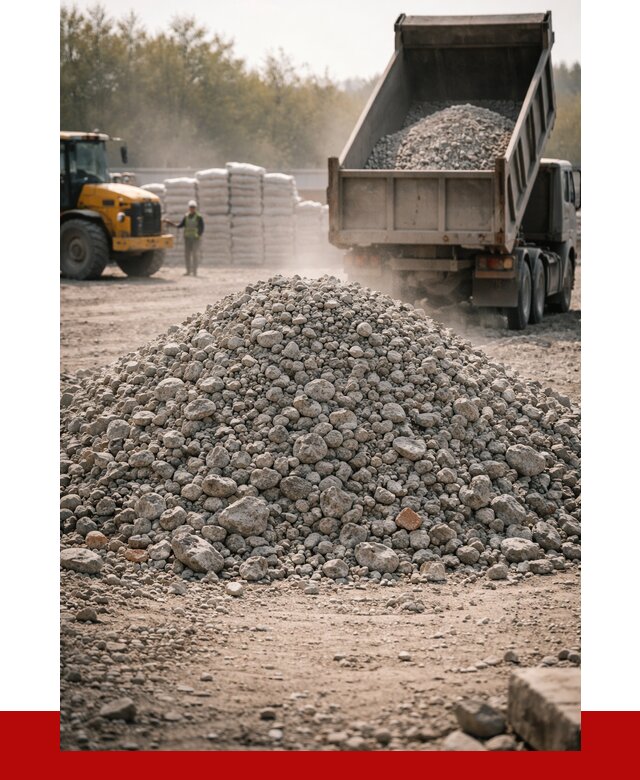 Вторичный щебень фракция 70-150 в Боровичах от 1459 р. | ПРОНЕРУДБрв