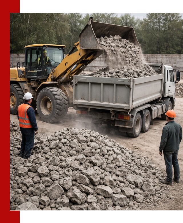 Вторичный щебень фракция 70–150 в Боровичах с доставкой