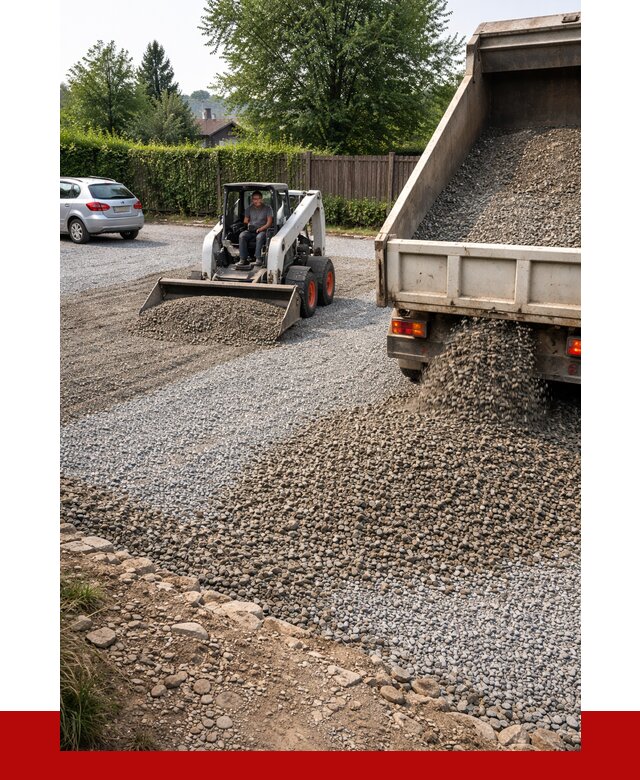 Щебень для парковки в Боровичах с доставкой от 1251 р.| ПРОНЕРУДБрв