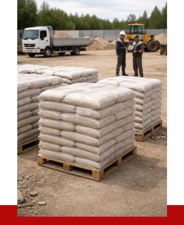 Карьерный песок в мешках в Боровичах от 1251 р. - ПРОНЕРУДБрв