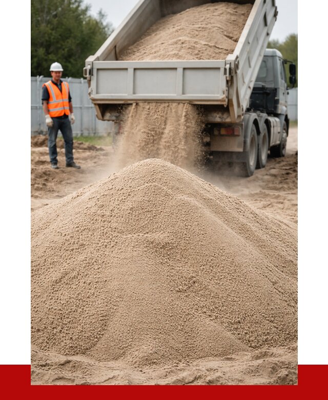 Купить сеяный песок с доставкой в Боровичах от 2293 р ПРОНЕРУДБрв