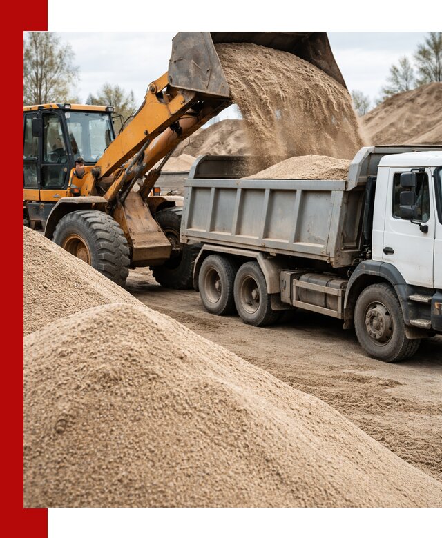 Доставка сеяного песка в Боровичах оптом и в розницу