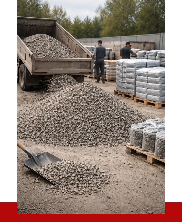 Гравий фракция 5-20 в Боровичах купить от 2397 р. ПРОНЕРУДБрв
