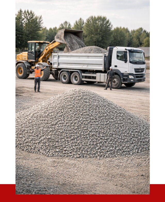 Купить мытый гравий в Боровичах от 3648 р, доставка ПРОНЕРУДБрв
