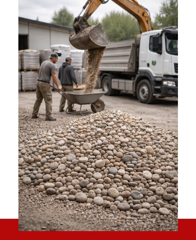 Галька декоративная в Боровичах от 3335 р. за куб | ПРОНЕРУДБрв