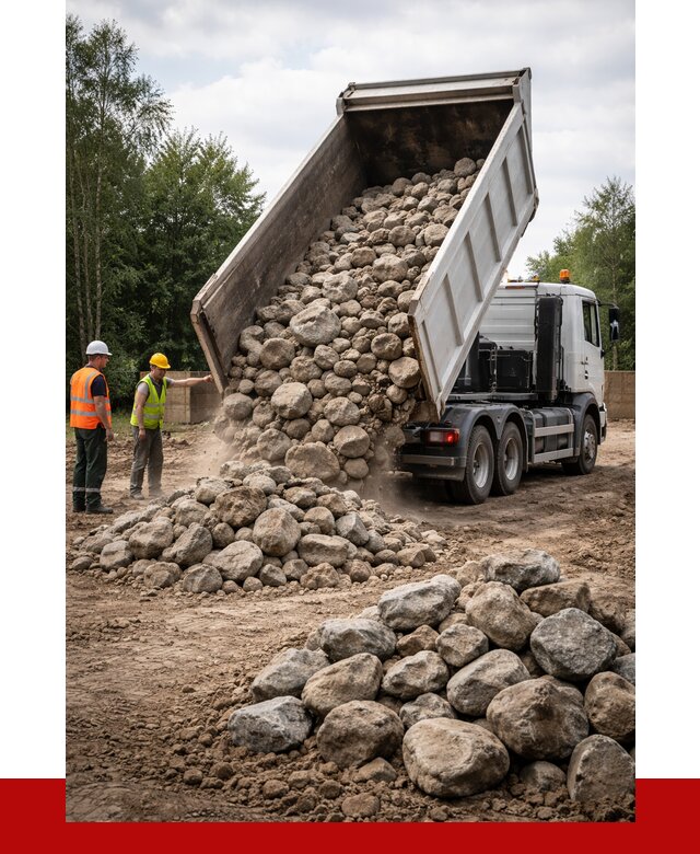 Купить булыжник в Боровичах с доставкой от 4690 р. за куб | ПРОНЕРУДБрв