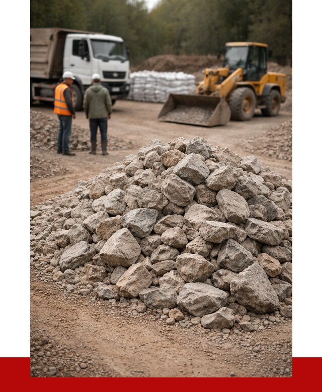 Купить бутовый камень с доставкой в Боровичах от 2397 р. | ПРОНЕРУДБрв