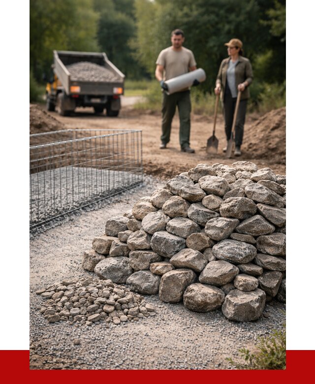 Камень для габионов фракция 100-200 в Боровичах от 5003 р. | ПРОНЕРУДБрв