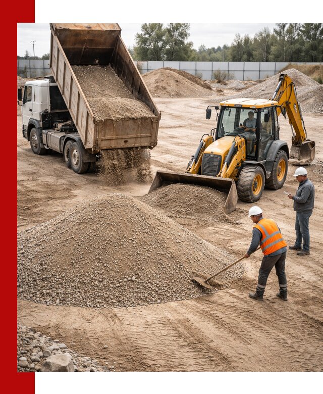 Поставка и доставка ПГС С4 в мешках и самосвалах в Боровичах