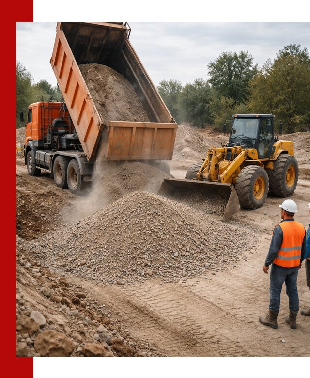 Доставка ПГС фракции С6 в мешках и навалом в Боровичах