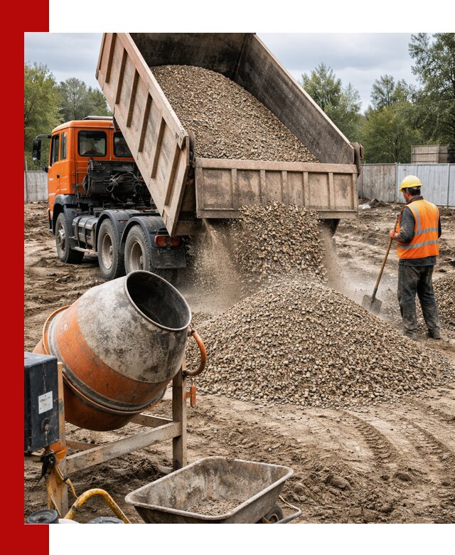 Опгс для бетона с доставкой самосвалом в Боровичах от производителя
