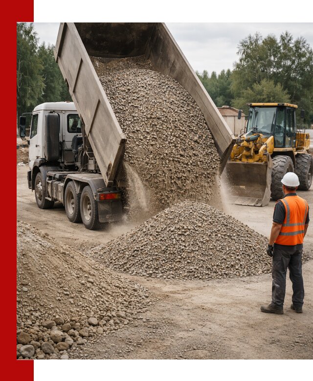 Доставка щпс в Боровичах — щебеночно-песчаная смесь под заборы и дорожки