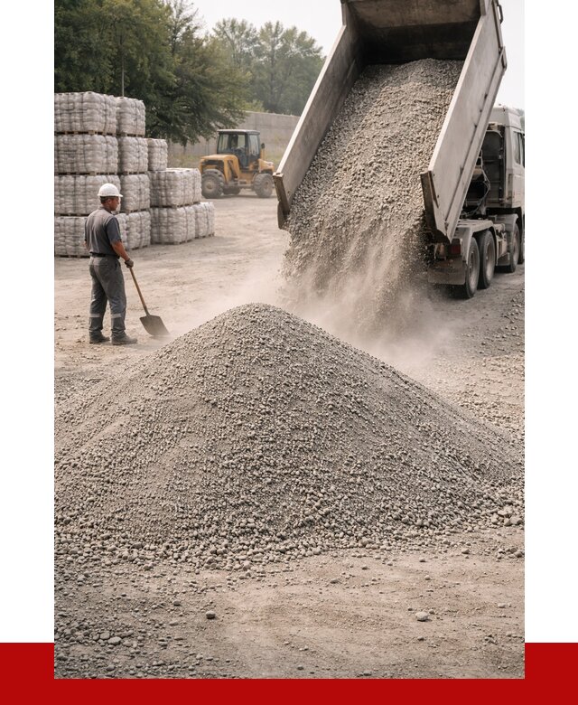 Купить известняковый отсев 0-5 в Боровичах от 8860 р. | ПРОНЕРУДБрв