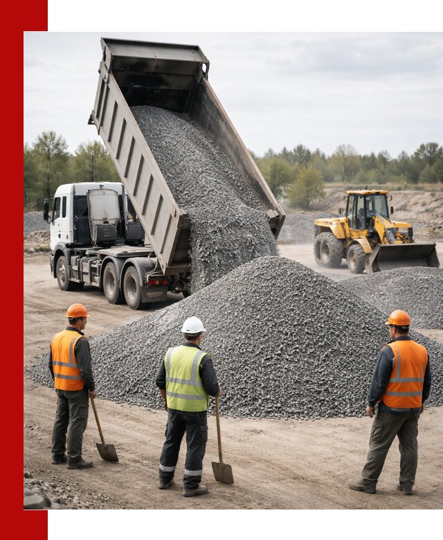 Доставка и продажа гранитной крошки в Боровичах