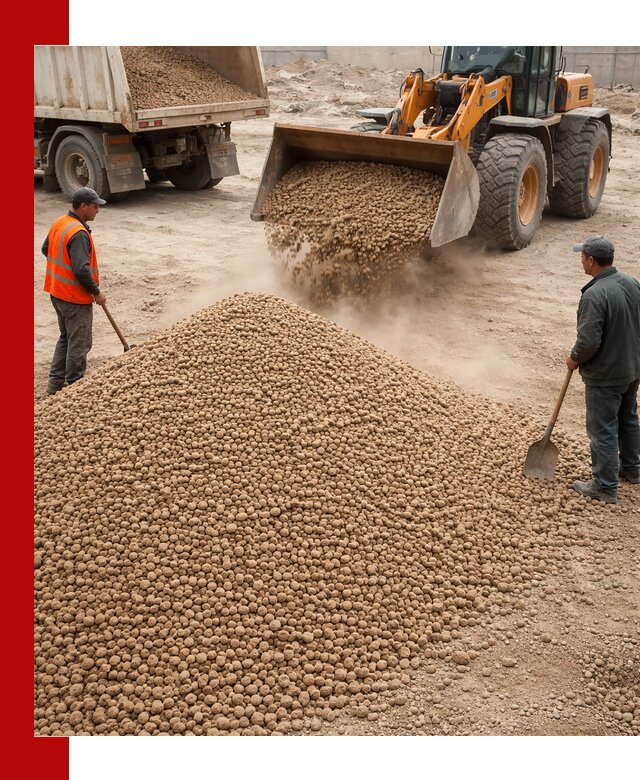 Керамзит фракция 10-20 с доставкой в Боровичах