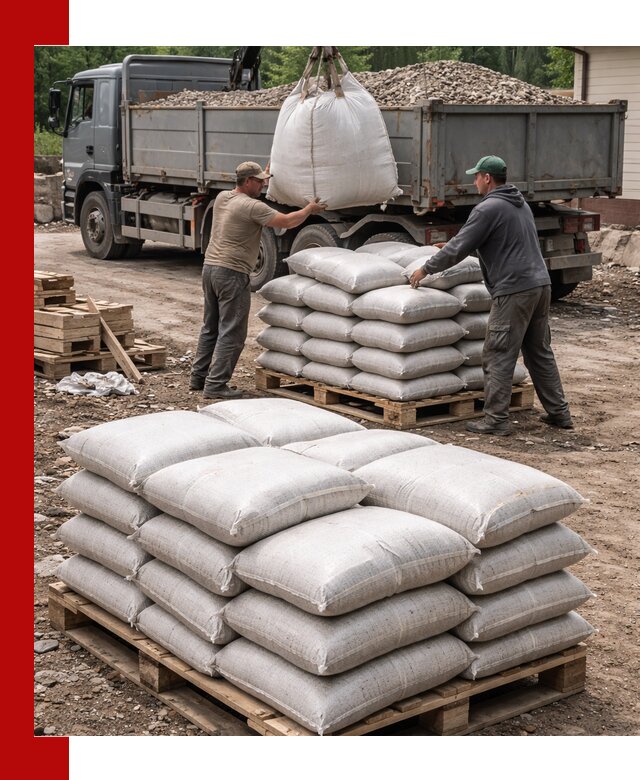 Керамзит в мешках с доставкой в Боровичах от компании-поставщика