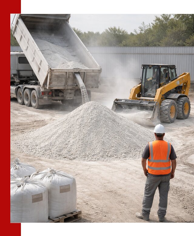 Доставка и продажа известняковой муки в Боровичах