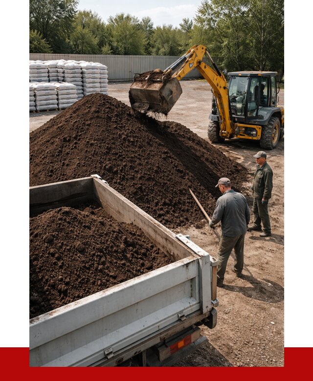 Растительный грунт с доставкой в Боровичах от 3335 р. | ПРОНЕРУДБрв