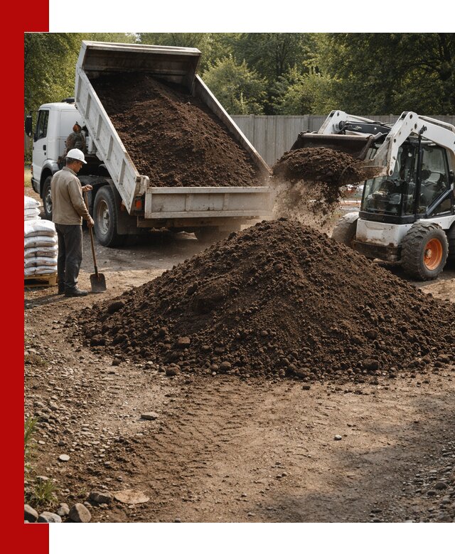 Доставка растительного грунта в Боровичах от производителя оптом и в розницу