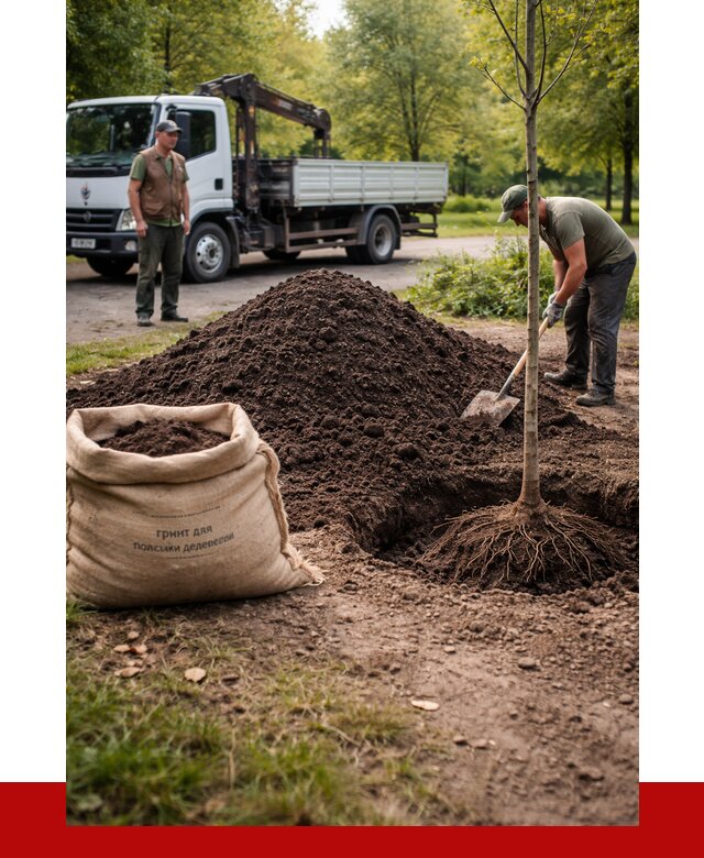 Грунт для посадки деревьев в Боровичах от 1251 р. | ПРОНЕРУДБрв