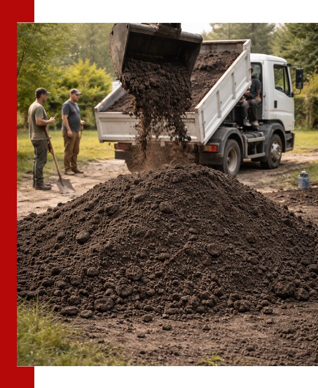 Доставка и продажа чернозема в Боровичах оптом и в розницу