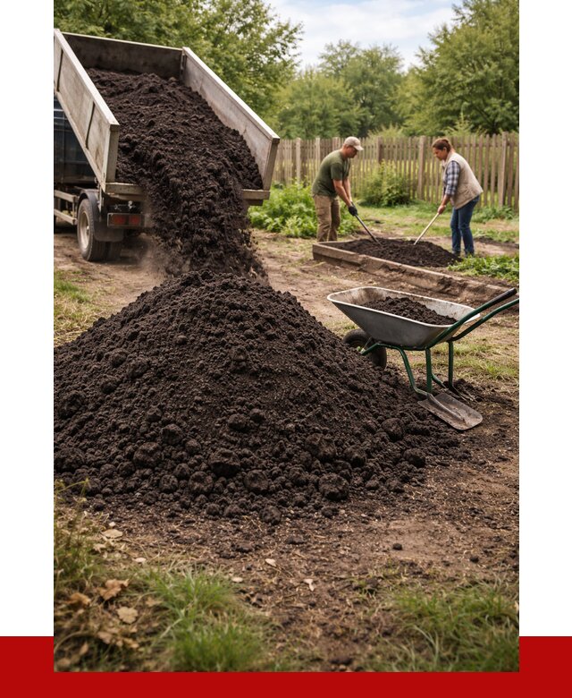 Купить чернозем для огорода в Боровичах от 2606 р. | ПРОНЕРУДБрв