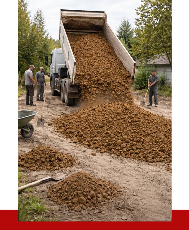 Купить суглинок с доставкой в Боровичах от 2606 р. за куб | ПРОНЕРУДБрв