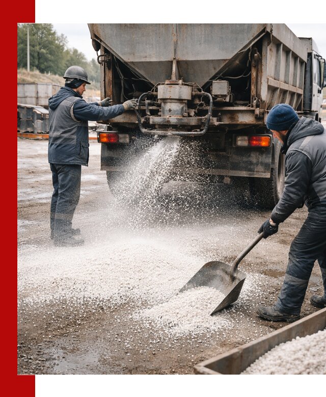 Доставка и продажа хлористого кальция в Боровичах