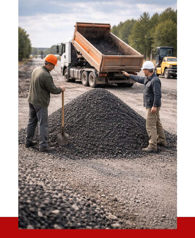 Купить асфальтовую крошку для дорог в Боровичах от 4378 р. | ПРОНЕРУДБрв