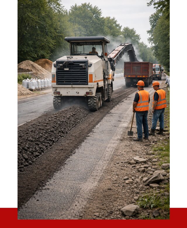 Фрезерованный асфальт в Боровичах от 2293 р./куб. | ПРОНЕРУДБрв